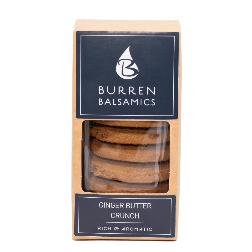 Burren Balsamics Ginger Butter Crunch Biscuits